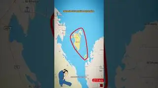 Bahrain Map view/ Bahrain 74% muslim Population Country #bahrain #map #location #shortvideo