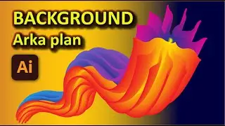 Adobe Illustrator Programında Effect Kullanarak Arka plan (Background) Tasarlama