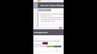 Understanding Earned Value Management (EVM) Basics  #shorts
