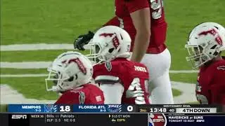 Memphis vs FAU | 2020 Montgomery Bowl Bowl Highlights | College Football Highlights