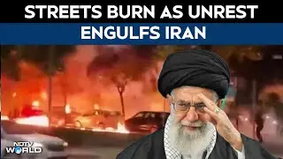 Streets Burn As Unrest Engulfs Iran, Massive Crowds Flood Tehran