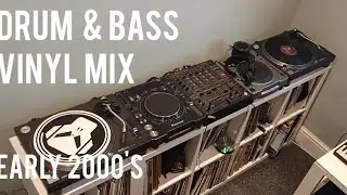 Drum and bass vinyl mix - early 2000's