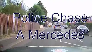 Dashcam UK. Police chase through Farnworth, Bolton UK.