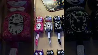 TONS of kit cat CLOCKS!!!!!!!