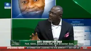 Anti-Corruption Fight: Analysing SGF, NIA DG Suspension Pt.2