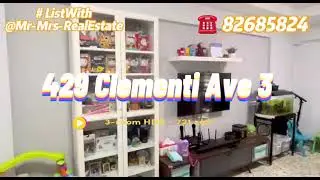 For Sale - The PERFECT 3-room HDB in the most LIVABLE estate CLEMENTI