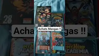 Achats Mangas !! #manga #onepiece #jujutsukaisen #myheroacademia