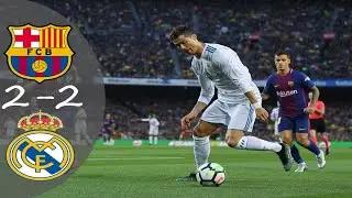 Barcelona 2-2 Real Madrid El Classico LaLiga 2018 Extended Highlights |Arabic Commentary 🔥🎤|#laliga