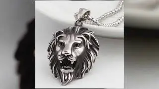Lion Head Necklace