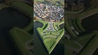 Naarden from the Sky in Autumn 🍂 🥮 