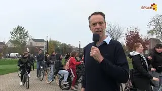 Fiets verlichtings project Merletcollege Cuijk.