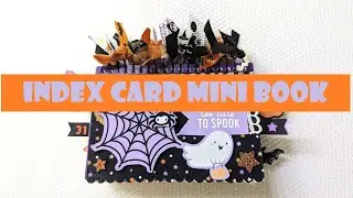 Index Card Mini Book, Halloween style 🎃👻