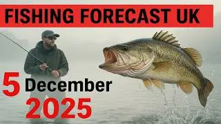 FISHING FORECAST in the UK for 5 December 2025: Drop Everything and Go Fishing!