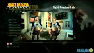 Duke Nukem Forever Unlockables - Triptych Promotional Trailer