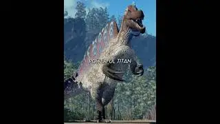 Dynamotitan vs Carcharodontosaurus | Prior Extinction #priorextinction