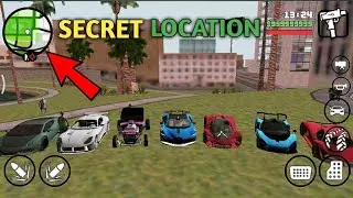 Secret Top 7 Luxury Cars Location in GTA SANANDREAS | Hidden Place #GTASA