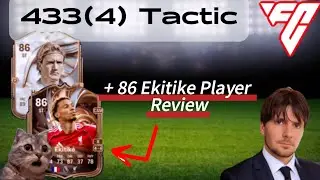 4-3-3(4) META Tactic Code 🔥 + 86 Ekitike Review | FC26 Ultimate Team POST PATCH