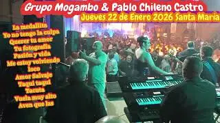 En Santa Mar&iacute;a tocando con Grupo Mogambo y Pablo Chileno Castro solo &eacute;xitos musicales!!