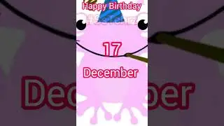December 17 Happy Birthday Status | HBD | Birthday Song | Birthday Wishes | Birthday Card