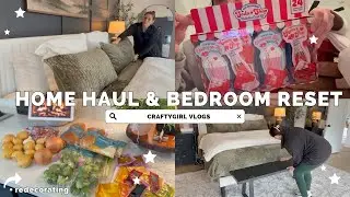 A Cozy Home Haul, Dinner for One & My New Year Bedroom Reset