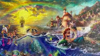 The Little Mermaid - Hidden Features  #thomaskinkadestudios #disneypuzzles #jigsawpuzzles