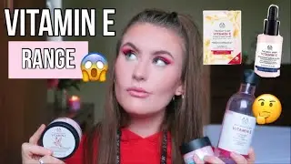 Обзор линейки с витамином E | THE BODY SHOP *Полный ассортимент*