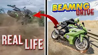 Realistic Car Crashes | Real Life on [BeamNG.Drive] #22