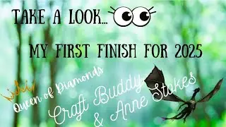 Post Review - My First 2025 Finish!! New-to-me shop Craft Buddy