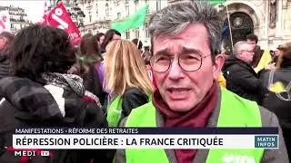 R&eacute;pression polici&egrave;re : la France critiqu&eacute;e