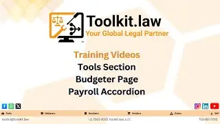 Streamline Law Firm Payrolls with Toolkit.law&rsquo;s Payroll Budgeter Tool