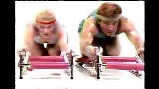 Trim Track home exercise equipment commercial 1986