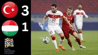 Turkey vs Hungary Full Highlights & All Goals | Turkey Wins 3-1 | UEFA Nations League 2025