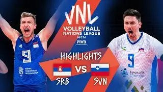SRB vs. SLO - Highlights Week 1 | Men's VNL 2021