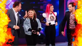 &iexcl;SON UN FUEGO! Trissh y Crash cantaron juntas en Socios del espect&aacute;culo 