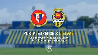 🔴 PORTALEGRENSE x O ELVAS | AFP CAMPEONATO DISTRITAL (J2) SUB 23
