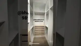 Wardrobe installed in Delhi.#viral #shorts #trending #delhi #interiordesign #kitchen #india #unique