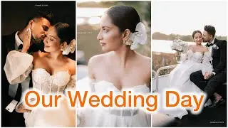 Our Wedding Day ❤️🎬/පුන්චියට ගත්තු අපි දෙන්නගේ ලස්සන දවස 👰&zwj;♀🤵&zwj;♂#viral #love #wedding #couple 