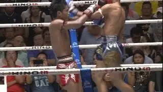 Muay Thai Fight - Muangthai vs Seksan- New Lumpini Stadium, Bangkok, 10th November 2015