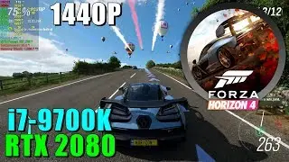 Forza Horizon 4 RTX 2080 OC & 9700K 5GHz [ Ultra - 1440P ]