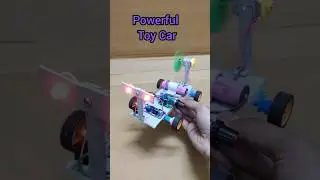 How to make powerful toy Car from N20 Gear motor.#shorts #diy