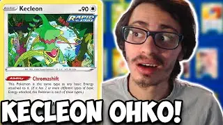 OHKO Your Opponent&rsquo;s Pokemon w/Kecleon & Scroll Of The Skies! Hit Everything For Weakness PTCGO