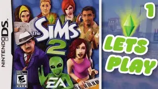 We own a Motel In Strangetown !? | The Sims 2 (DS) Let&rsquo;s Play Ep. 1