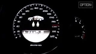 287 km/h en Mercedes C63 AMG Coupé (Option Auto)