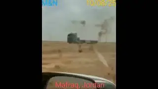 Rare summer rain in Jordan in August #rare #summer #rain #weather #flood #heat #jordan #winter #ai