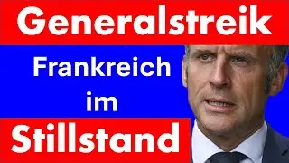 Frankreich im Stillstand! Generalstreik und Regierungskrise legen das Land lahm!