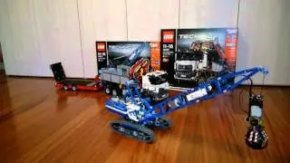 Lego Technic 42042 Crawler Crane  Power functions