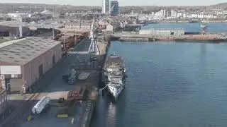 HMS Saxifrage,  very cold!