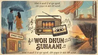 Woh Dhun Suhaani | New 80s Style Bollywood Retro Song | Original AI Hindi Song