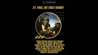 Saint of the day January 15 St. Paul, The first hermit