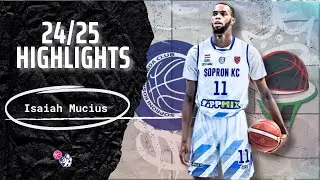 Isaiah Mucius  Highlights 2024/25 || Hungary A Division || KC Sopron